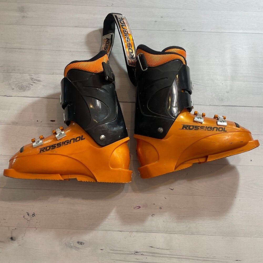 Rossignol radical‎ jr 2 ski boots orange size 4